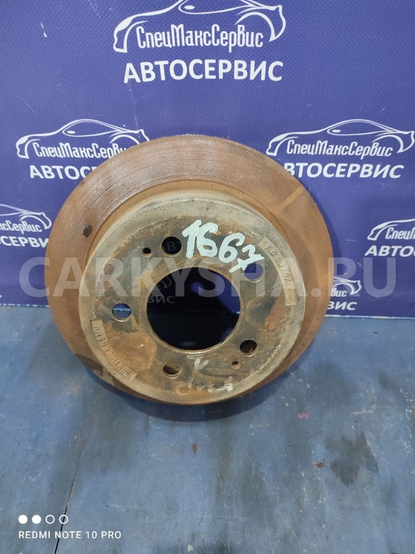 Диск тормозной задний Ssangyong Kyron, Actyon Ssang Yong Actyon оригинальный номер 4840109001