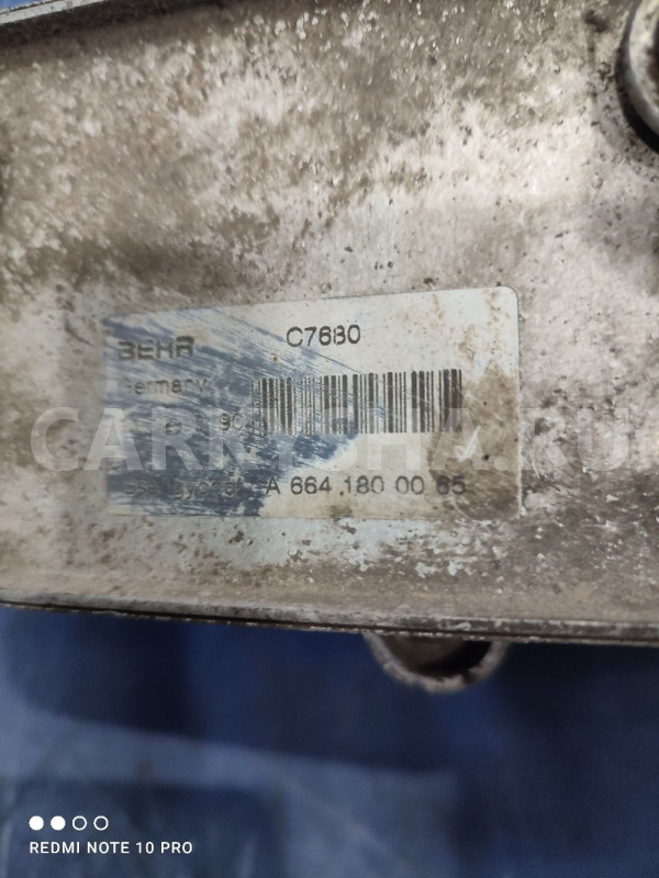 Корпус масляного фильтра Ssang Yong D27DT Ssang Yong Rexton оригинальный номер 6641800065