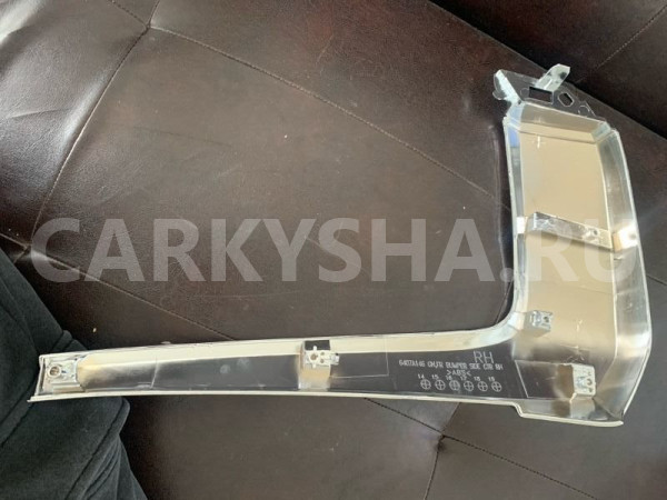 Накладка переднего бампера правая Outlander 3 GF Mitsubishi i оригинальный номер MBL1601818R